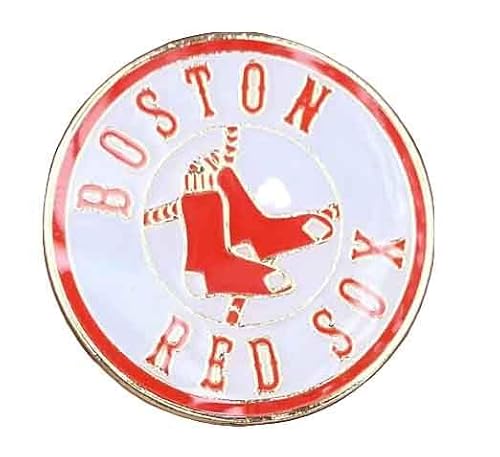 FAIR GAME Red Sox Circle Baseball Team Enamel Pin-1 Piece