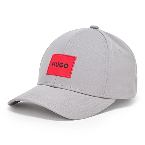Image of Hugo Men's Square Logo Cotton Cap