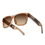 ROKIT EYE Q Smart Glasses Polarized Lenses, Open Ear Bluetooth Sunglasses, Built-in Mic & Speakers,