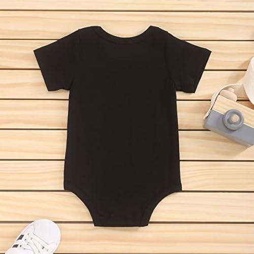 Xinlykid Baby Girl Boy Father's Day Clothes Happy Father's Day 2023 Letter Print Bodysuit Romper Baby Boy Girl Happy Father's Day Outfits #TOP5