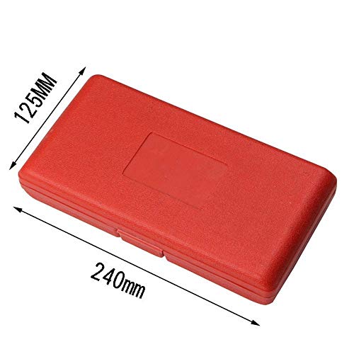 Image of Red 46 in 1 Pcs Tool Kit for Home Use Spanner Set Socket Set Purpose Combination Socket Set Case Precision Screw Driver Tool Box Reversible Ratchet Spanner | Red N Black Colour