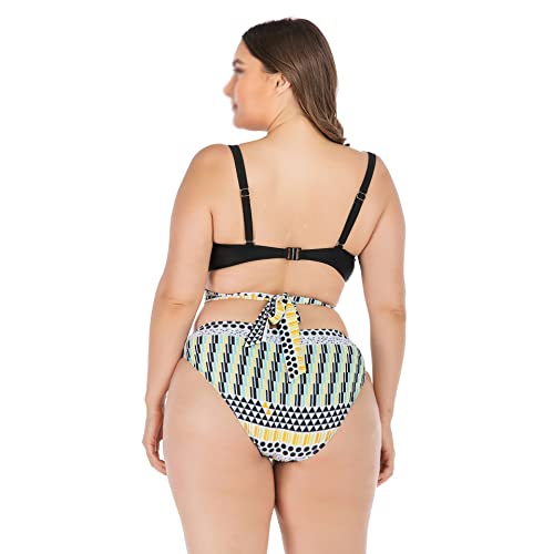 Bikini à rayures CLSDRZC pour sculpter la silhouette au bord de l'eau