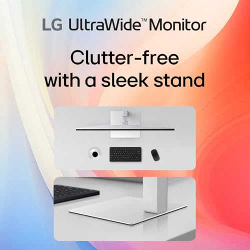 Image of LG 34 Inch UltraWide Monitor, 21:9 WFHD (2560 x 1080) IPS Display, 100Hz, VESA DisplayHDR 400, FreeSync, Flicker Safe, USB Type-C, HDMI, DisplayPort, Speakers, VESA Mount, Home Office Computer,Black