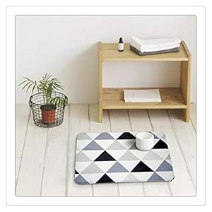 Lsy’s shop Tappeto Bagno Tappeto Semplice/Cucina Zerbino Antiscivolo Tappeto Bagno Balcone/Zona Guardaroba Tappeto 90X60cm