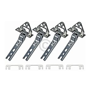 Deurscharnier inbouw compatibel met BOSCH 00268700 voor koelkast 4 stuks