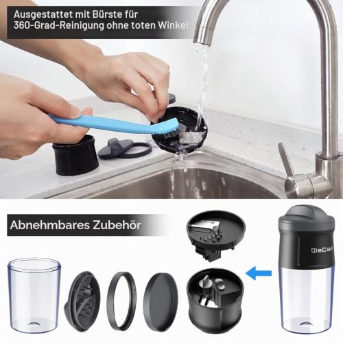 Spiralschneider Gemüse mit Behälter- 4 in 1 zucchini – Ansicht 6