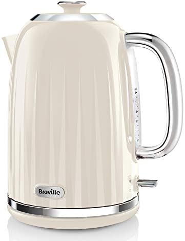 Breville Impressions Electric Kettle | 1.7 Litre | 3 KW Fast Boil | Black and Rose Gold [VKT163]