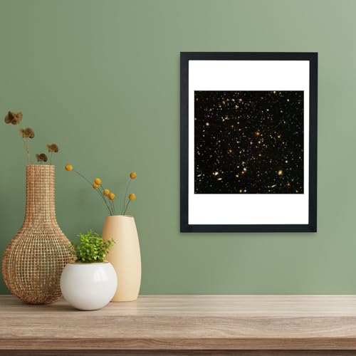 Affiche encadrée du télescope Hubble format medium champ ultra profond NICMOS - 3
