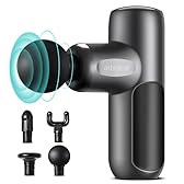 arboleaf Pistola Massaggio Muscolare Mini, Professionale Massaggiante Profondo Tessuto a 3200 giri al Minuto con 5 Velocità, Ricarica con Tipo-C per il Rilassamento dei Muscoli