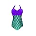 Lora Dew(TM) Women's One Piece Swimsuit Mermaid Bikini Plus Size Padded Monokini