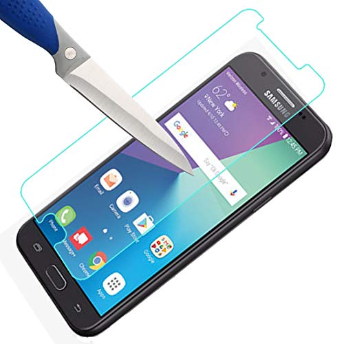 Image of [3-Pack]-Mr Shield for Samsung Galaxy J7V / J7 V (2017 Version ONLY) [Will Not Fit for 2015 and 2016 Version] [Tempered Glass] Screen Protector with Lifetime Replacement Warranty