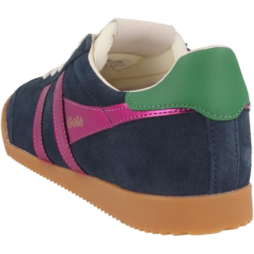 Image of Gola Women's Elan Glitz Suede Sneakers