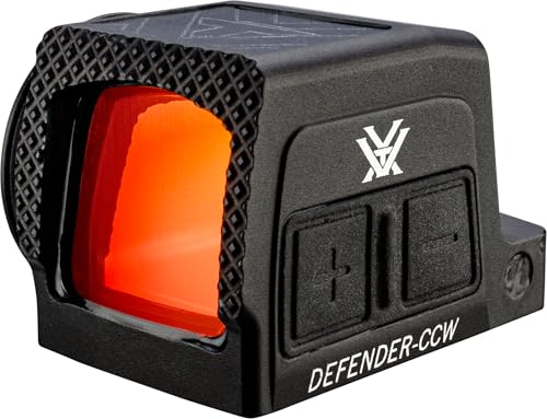 Vortex Defender-CCW Enclosed Solar Micro Red Dot Sight - Multi-Reticle