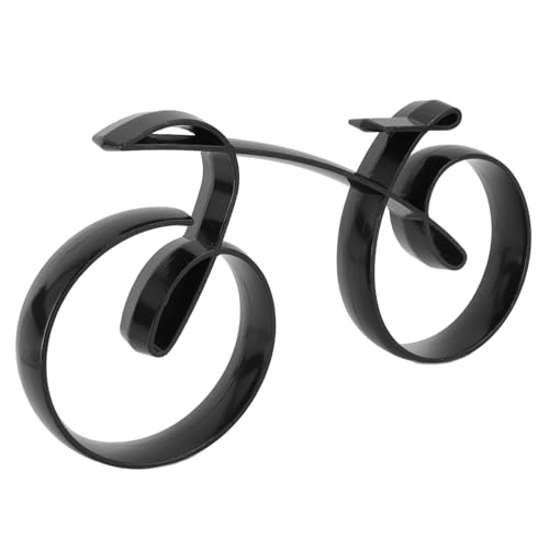 LIYJTK Scultura squisita Design del mensole per mensole per Il Desktop Minimalista in Lega di Bici in Lega di Zinco