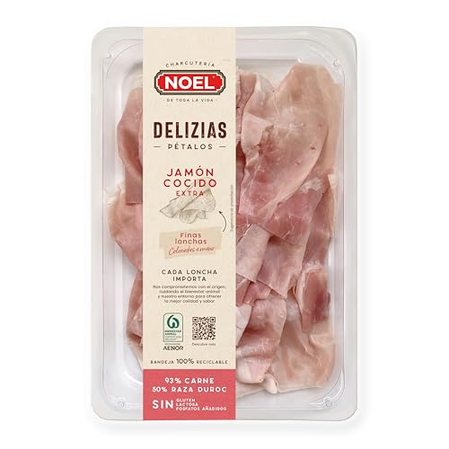 Noel Pétalos de Jamón Cocido Extra, 90g