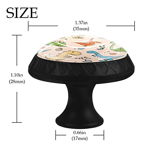 Boutons de tiroir dinosaures 35 mm robustes pour poignée de commode et meuble