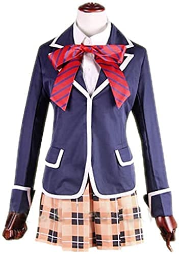 Shokugeki no Soma Tsuki School Girls Uniform, Erina Nakiri, Erina Style Cosplay Costume, Cosplay Cos