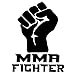 Superstiki MMA Fighter 15 cm Adesivo per auto, Adesivo da parete, qualità professionale per vernice, parabrezza, ecc. Resistente all'autolavaggio.
