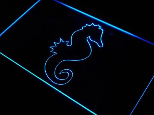 ADVPRO j421-b Seahorse Ocean Animals Home Gift Neon Light Sign