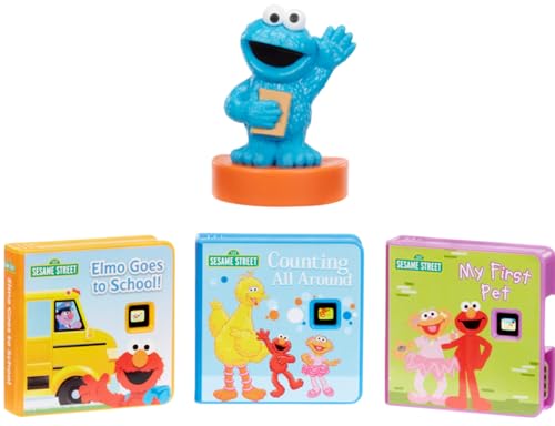 Image of Little Tikes Story Dream Machine Sesame Street Cookie Monster & Friends Story Collection, Storytime, Books, Audio Play Character, Gift and Toy for Toddlers and Kids Girls Boys Ages 3+