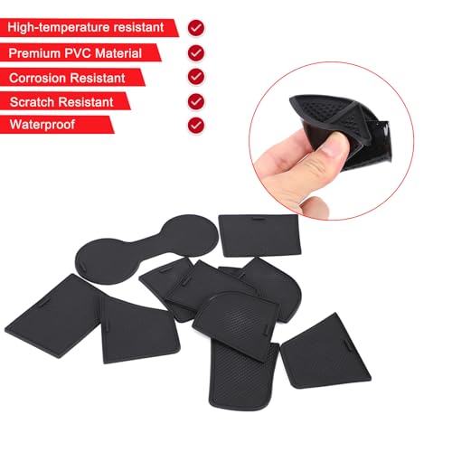 Portavasos para carro Yinanlutos 11 piezas negro miniatura 7