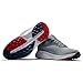 FootJoy Men's FJ Flex XP Previous Season Style Golf Shoe, Grey/Navy/Red, 11