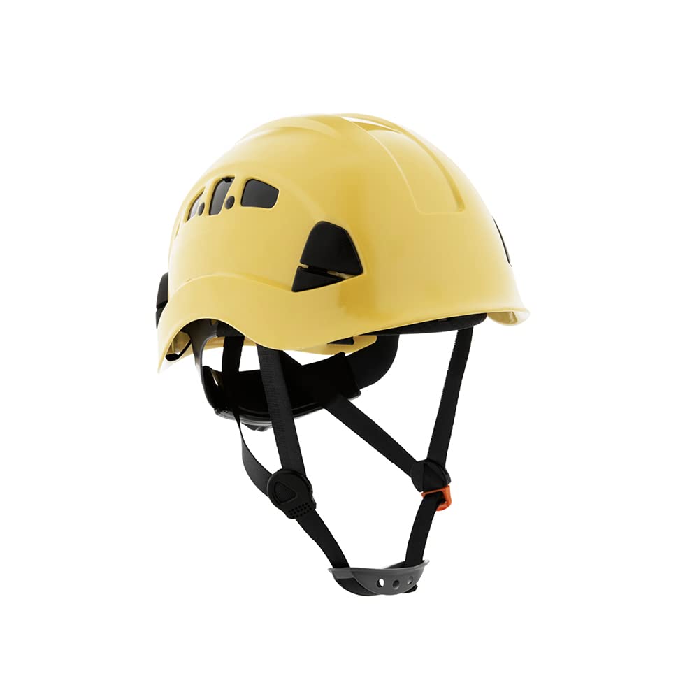 Jackson Safety CH400V Climbing-Style Hard Hat - Vented Construction Helmet with Chin Cup - ANSI Z89.1 & OSHA Compliant - (Multiple Colors)