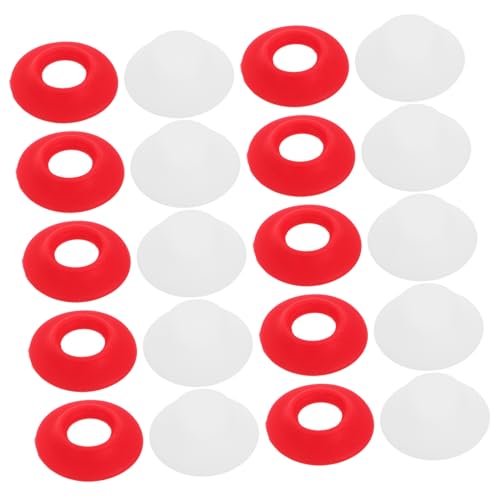 BRIGHTFUFU Silicone Gasket Sealing Rings 20pcs High Pressure Leakproof Seals for Bottle Cap Swing Glass Bottle Sealer for Home Brew