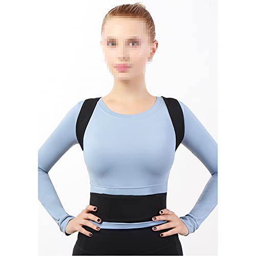 Correcteur de Posture et Lisseur du Dos Réglable Noir Taille M