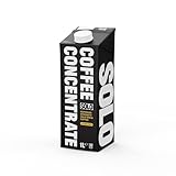 Solo Cold Brew Coffee Concentrate | Espresso Strength | Instant Barista Grade Coffee | Iced Coffee And Espresso Martini Mix | Natural |1L | 20 Double Shots