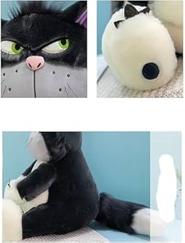 Amazon.co.jp: ルシファー猫ぬいぐるみ 子供 シンデレラ 30/45