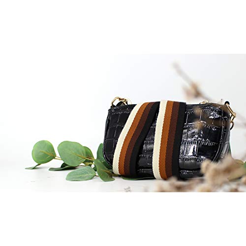 Image of TANOSII Wide Purse Strap Adjustable Replacement Shoulder Crossbody Strap Handbag Strap