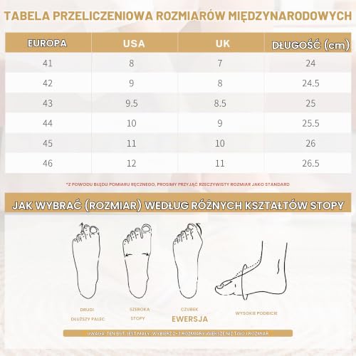 JOMIX Zimowe botki męskie, ciepłe buty zimowe z podszewką, zapięcie na rzepy, antypoślizgowa podeszwa, do użytku na zewnątrz, brązowy, 42 EU
