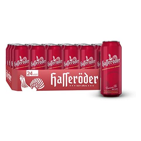 Hasseröder Premium Pils Dosenbier, EINWEG, Pils Bier (24 x 0.5 l Dose) Cover