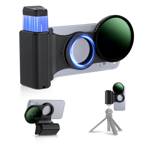 Filtro magnético de lente de 67 mm y kit de filtro CPL para capturar paisajes limpios en iPhone Pro
