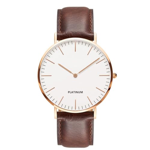 Men's Ultra Slim Minimalist Analog Quartz Watch