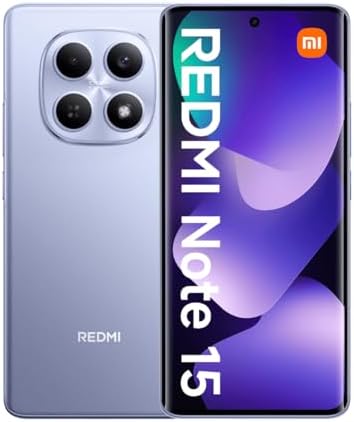 Xiaomi Redmi Note 15 8+256GB 6.77" NFC Purple DS EU