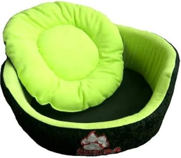 CAVALRY ANGOORI (Lime Green) Medium Size and Small Size PET Bed for Dog & CAT