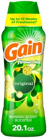 Gain Fireworks Laundry Scent Booster Beads for Washer, Original Scent, 20.1 Oz