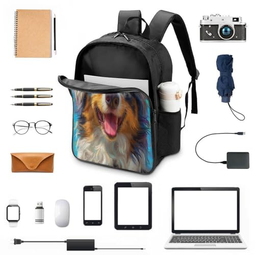 Sac à dos imprimé 3D bouvier bernois le compagnon d'école doux et robuste - 4