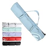 スキーバッグ スキーケース オールインワン 4つの独立ポケット 湿式と乾式の分離 撥水加工 大容量 スキーケース、4WAY ボードバッグ キャスター付 調整可能 長さ、お手入れ簡単 耐久 マルチカラー ユニバーサルシングル/ダブルボード (Color : ブルー, Size : 155cmx36cm)