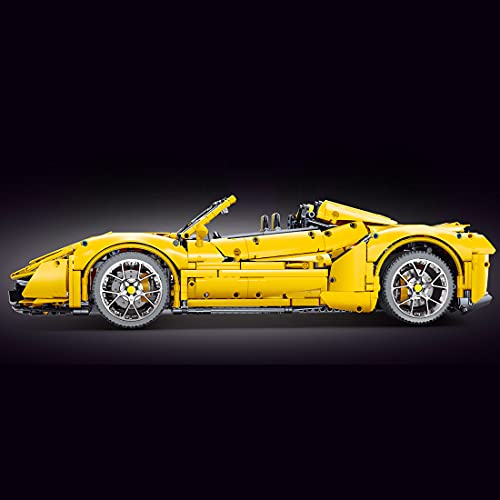BANDRA Technik Auto kompatibel mit Lego 3608 Stück 1/8 Super Rennauto Sportwagen Baustein Modell Spielzeug – Bild 8