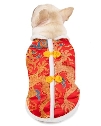 Disfraz para perro Año Nuevo estilo chino Talla S miniatura 2