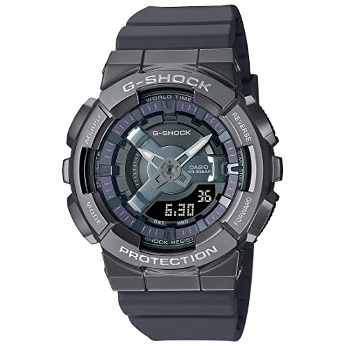 Image of Casio G-Shock GM-S110B-8ADR Gray Analog-Digital Dial Grey Resin Strap Women's Watch Shock and 200M Water Resistant G1317