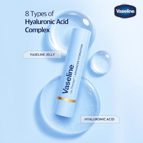 Image of Vaseline Lip Therapy Serum Infused Lip Balm Advanced Hydration with Hyaluronic Acid & Petroleum Jelly | 3g