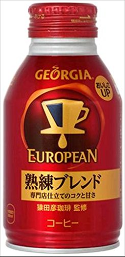 コカ・コーラ ジョージア ヨーロピアン 熟練ブレンド 270ml ボトル缶×24本