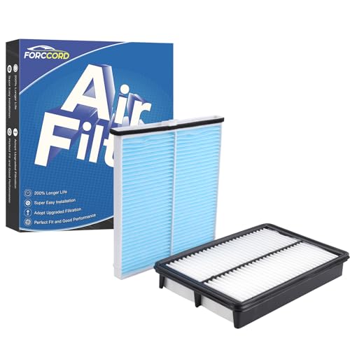 Image of Cabin+Engine Air Filter Fit for CX-5 (2013-2023),Mazda 3 (2014-2018),Mazda 6 (2014-2021) Not Turbo,Cabin Filter Engine Air Filter Replacement CF11811 CA11259 Car Accessories