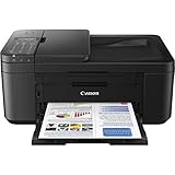 Canon PIXMA TR4519 All-in-One Color Wireless Inkjet Printer for Home Office - 4-in-1 Print, Scan, Copy, Fax - Auto 2-Sided Borderless Printing, Auto Document Feeder, Support Alexa and Google Assistant