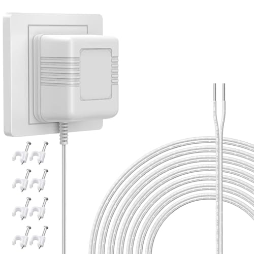 IBERLS AC 24V Volt Transformer C Wire Adapter for Smart