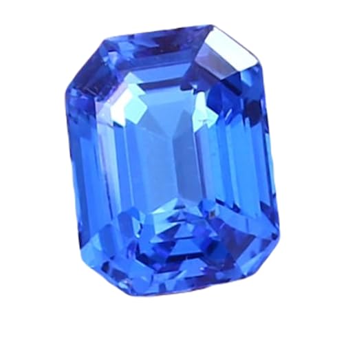 Spinelle bleu de Ceylan taille radiant 9x7mm, pierre naturelle facettée d'une grande dureté